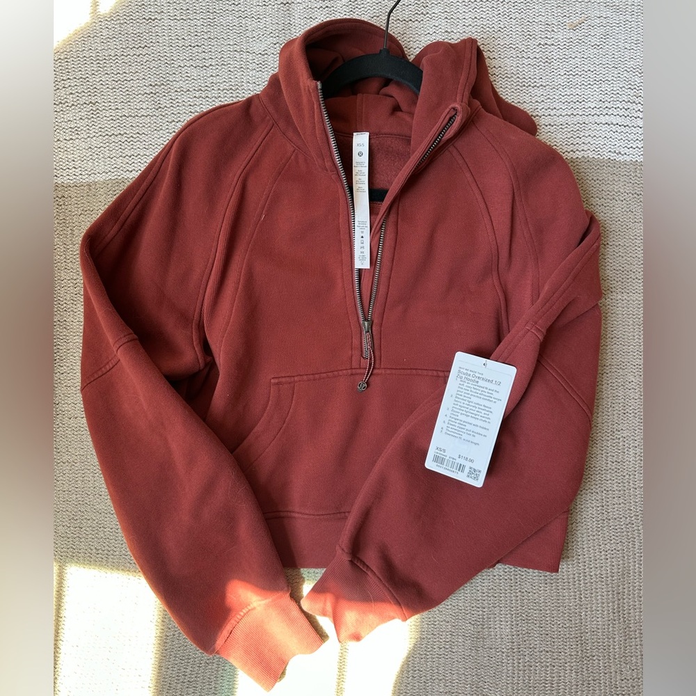 NWT Lululemon Scuba 1/2 Zip